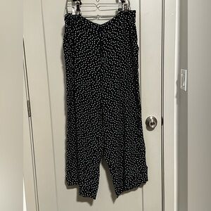 Black and White Polka Dot slacks